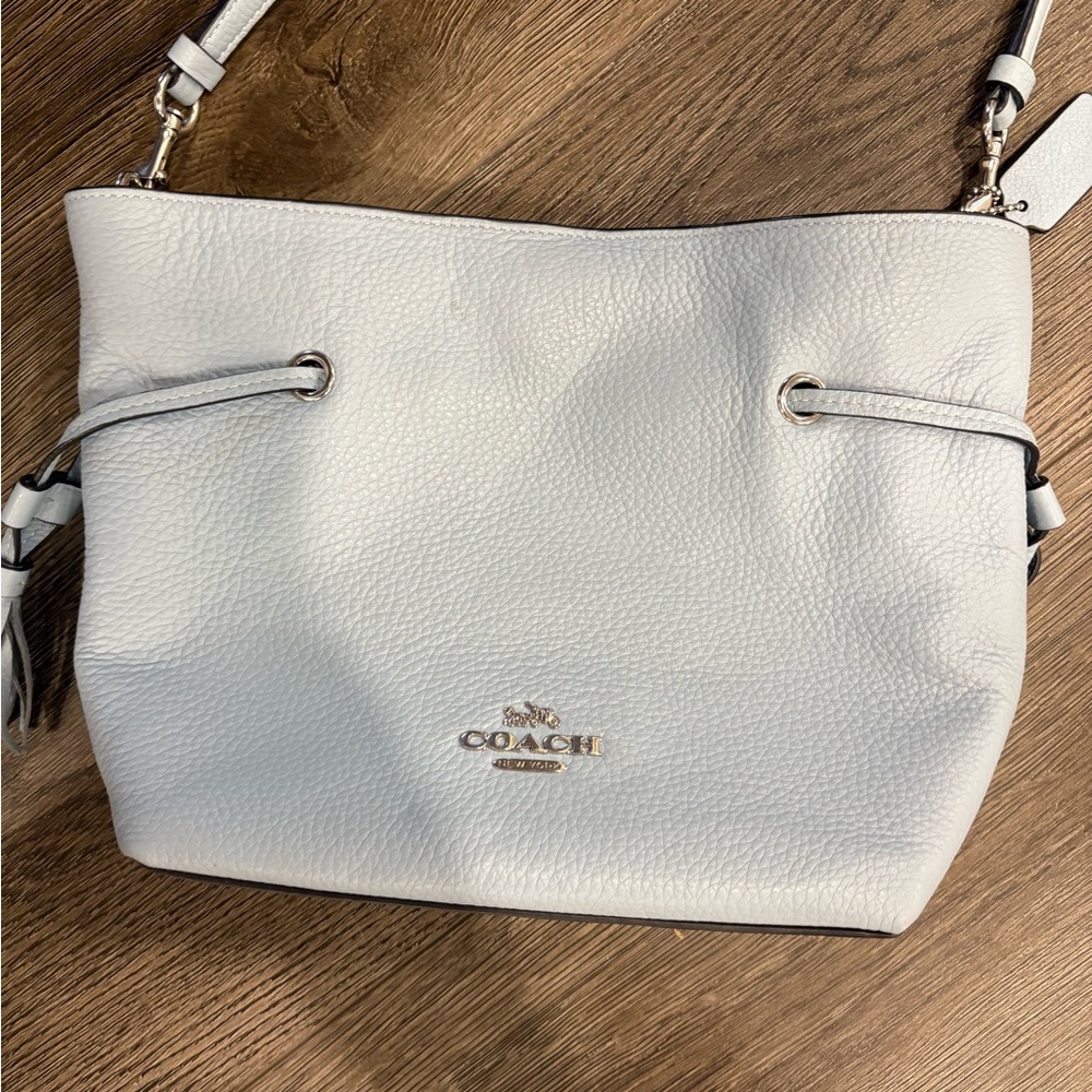 Coach light blue Shoulder Bag